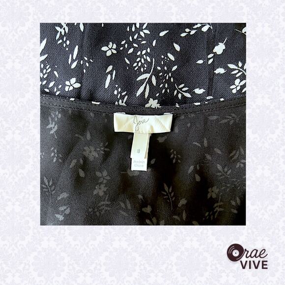 Joie Orita Floral Ruffled Tiered Midi Dress - Size 8 - Excellent Condition - Picture 5 of 7